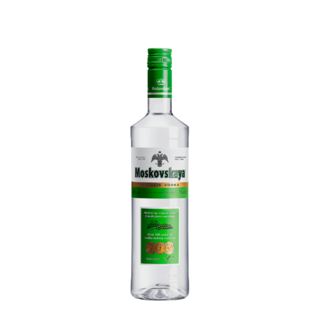 VODKA MOSKOVSKAYA 12/750ml