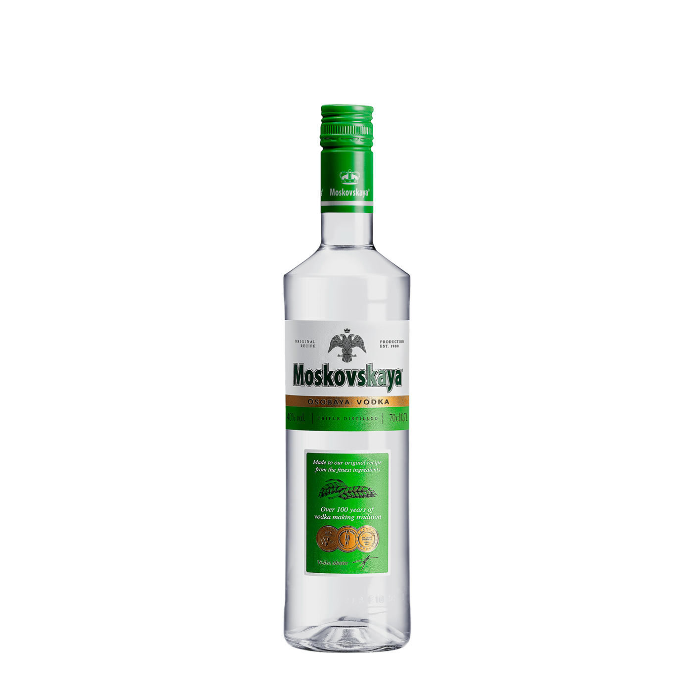 VODKA MOSKOVSKAYA 12/750ml